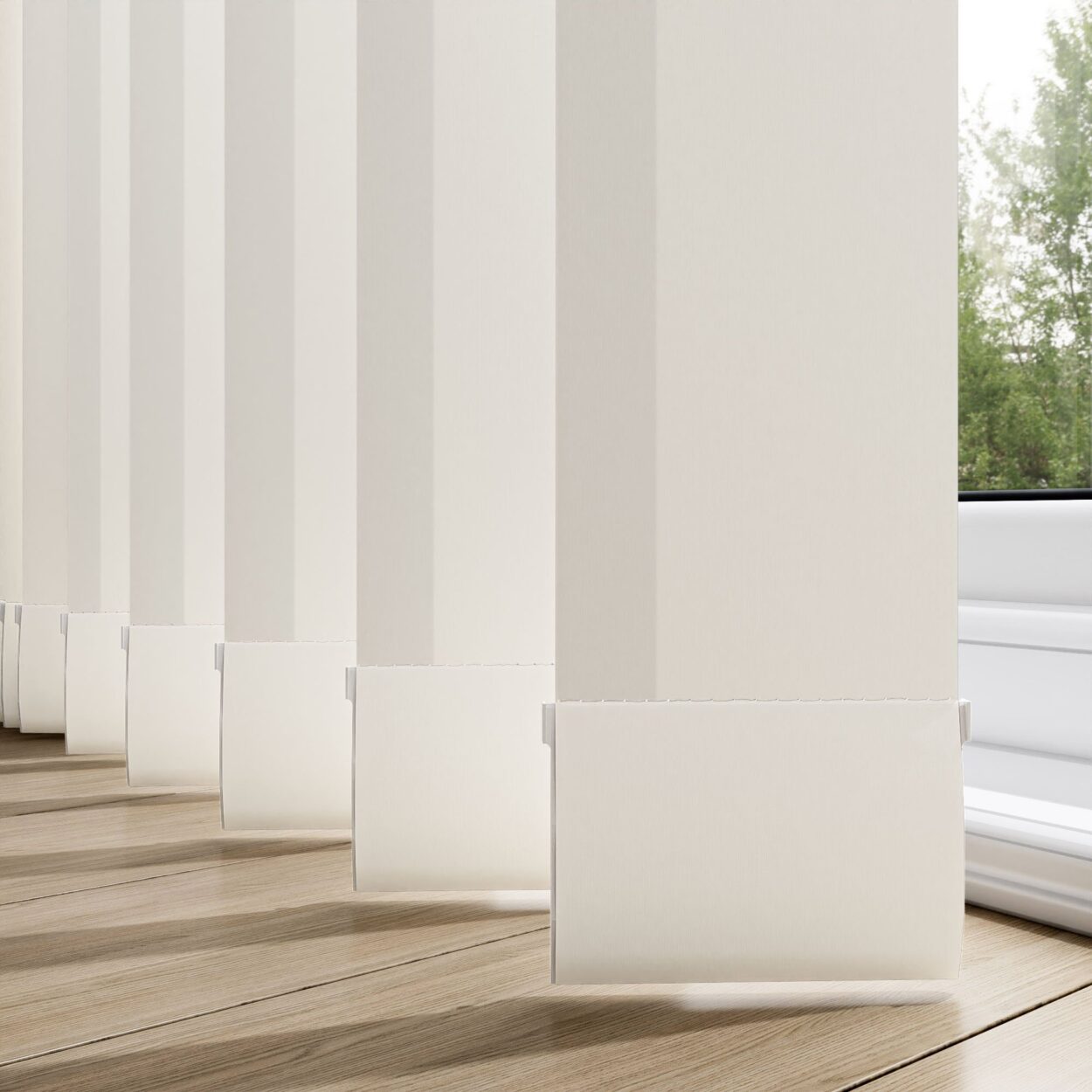 TradeChoice Linen White Replacement Slats