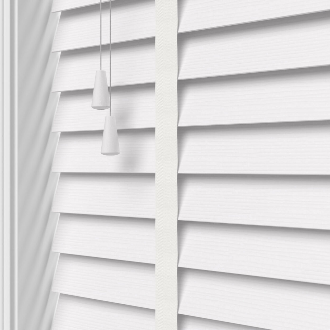 True White Grain With Chalk Tapes Eco-Wood - Image 5