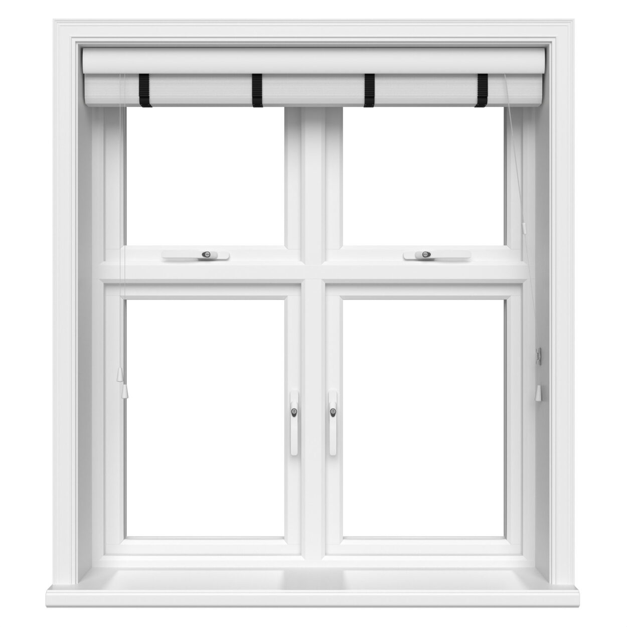 True White With Jet Tapes Eco-Wood - Image 3