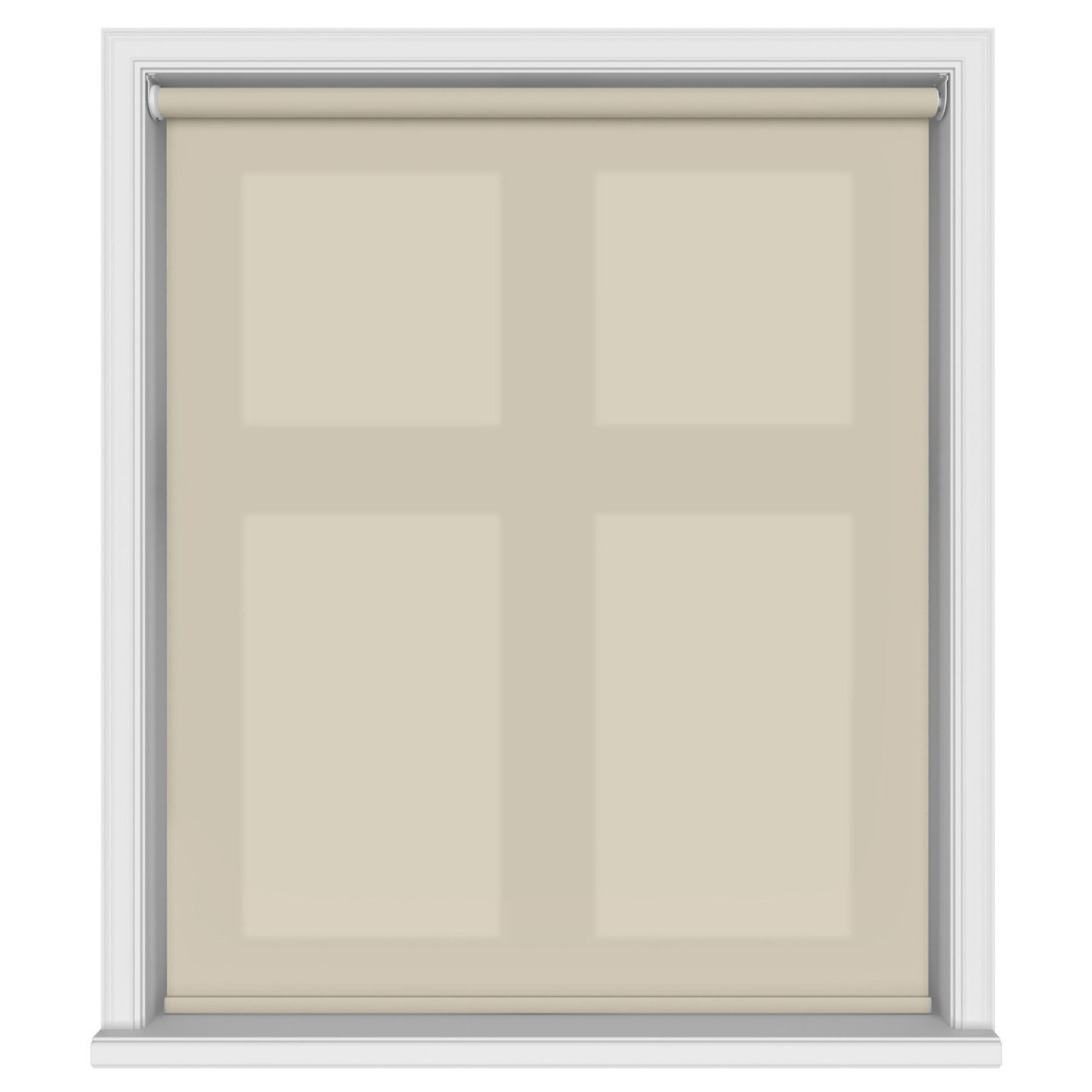 Unicolour Beige Motorised - Image 2