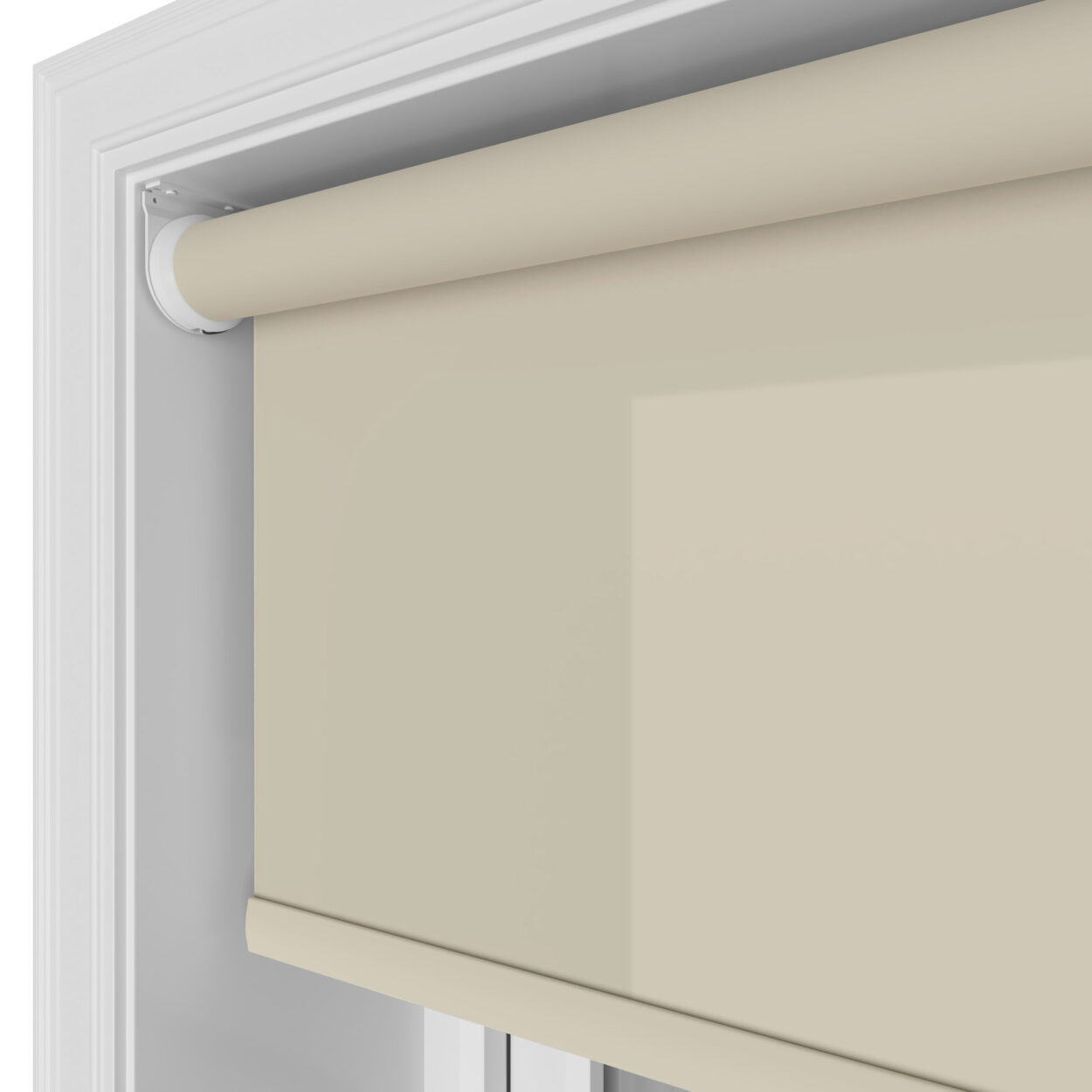 Unicolour Beige Motorised - Image 4
