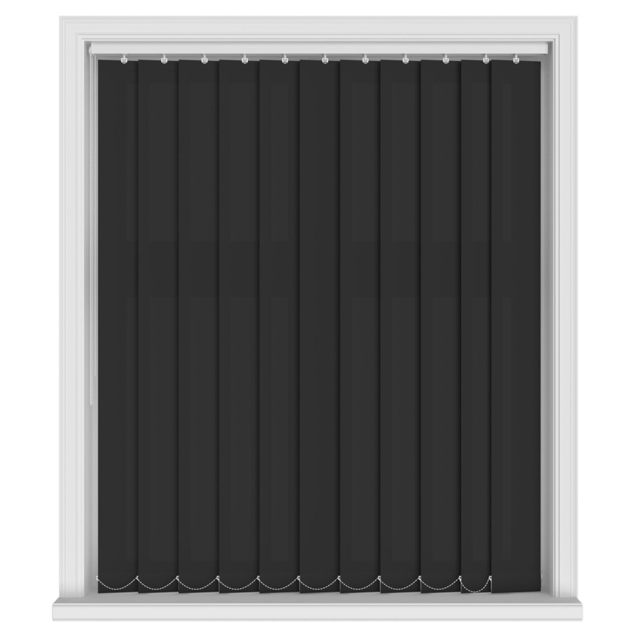 Unicolour Black 127mm