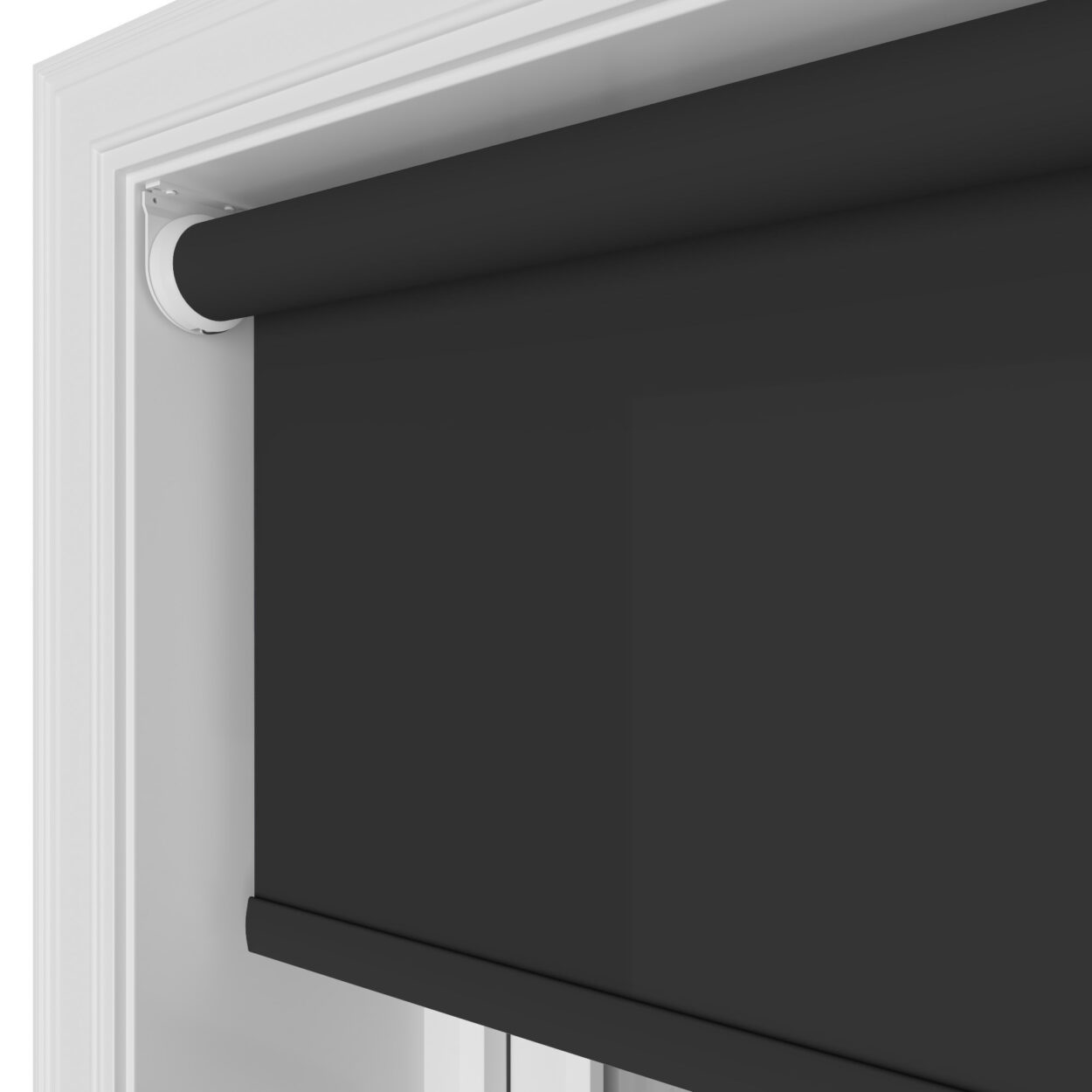 Unicolour Black Motorised - Image 4