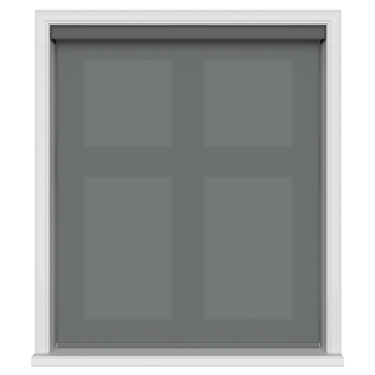 Unicolour Charcoal Anthracite Cassette Motorised - Image 2