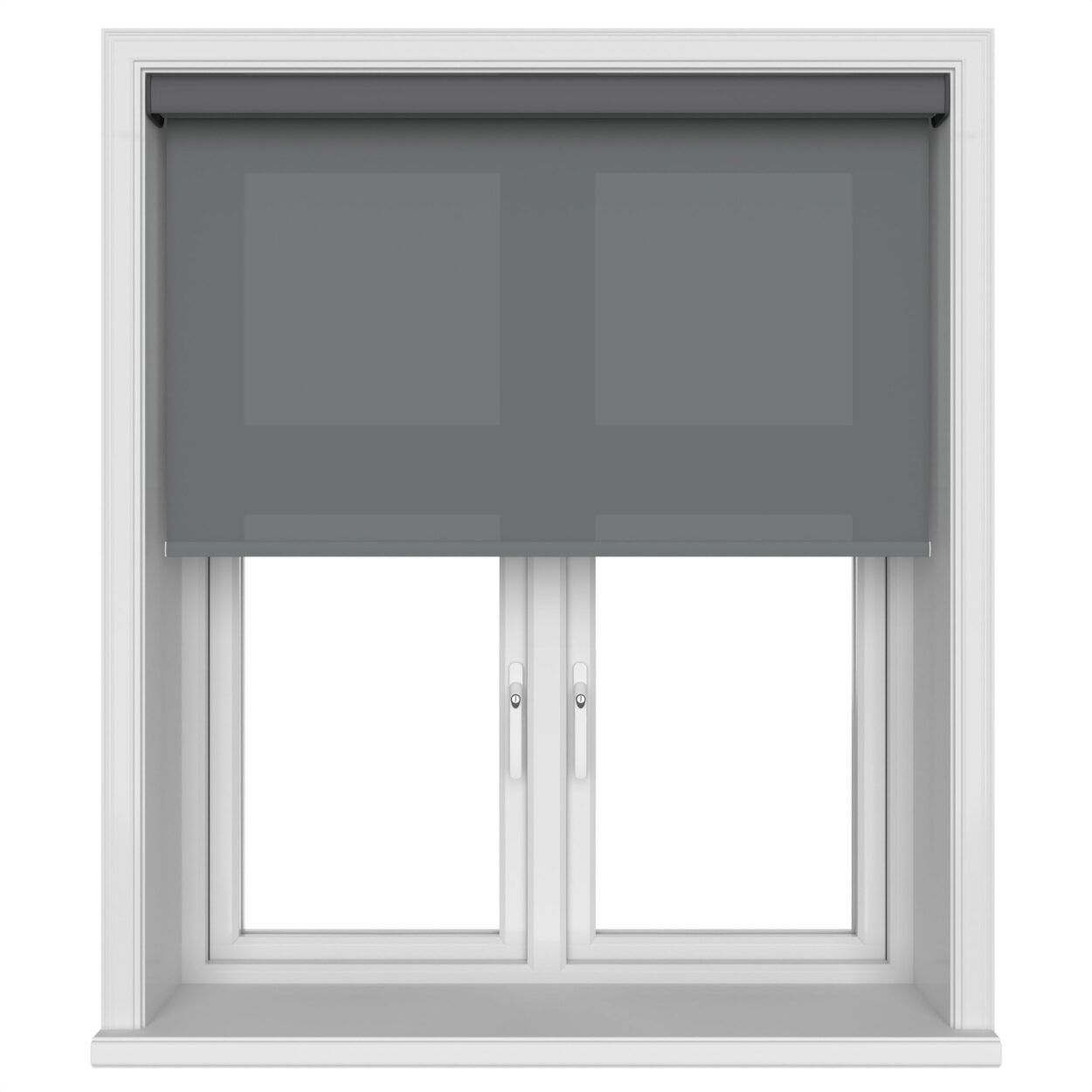 Unicolour Charcoal Anthracite Cassette Motorised