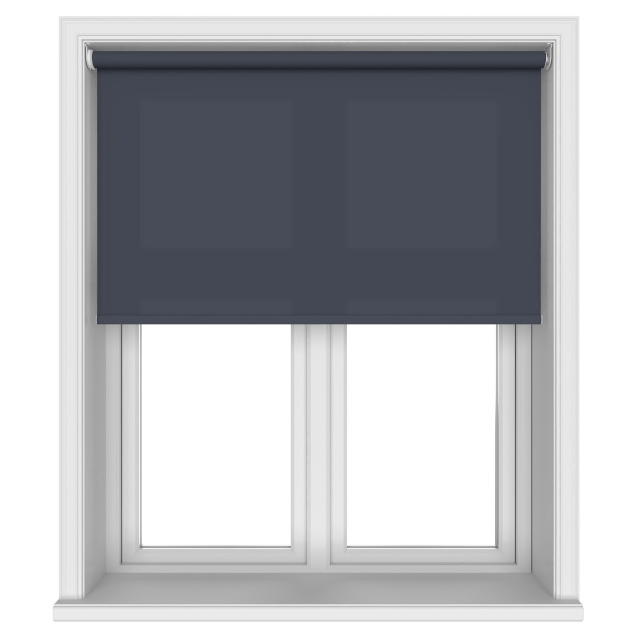 Unicolour Navy Motorised