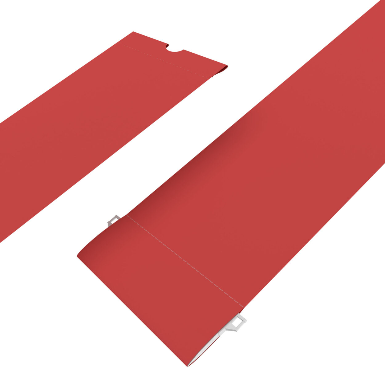 UniColour Red 127mm Replacement Slats - Image 3