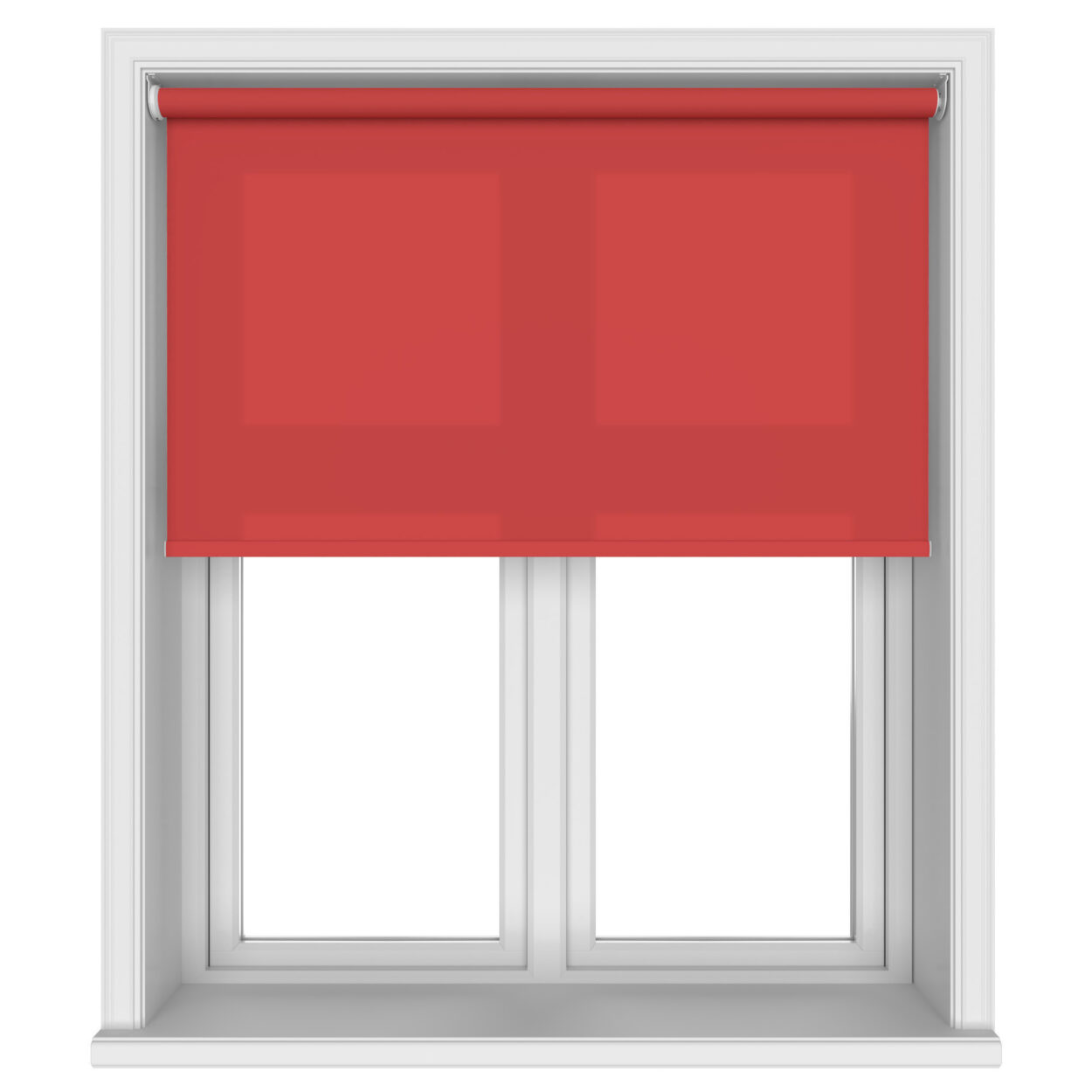 Unicolour Red Motorised