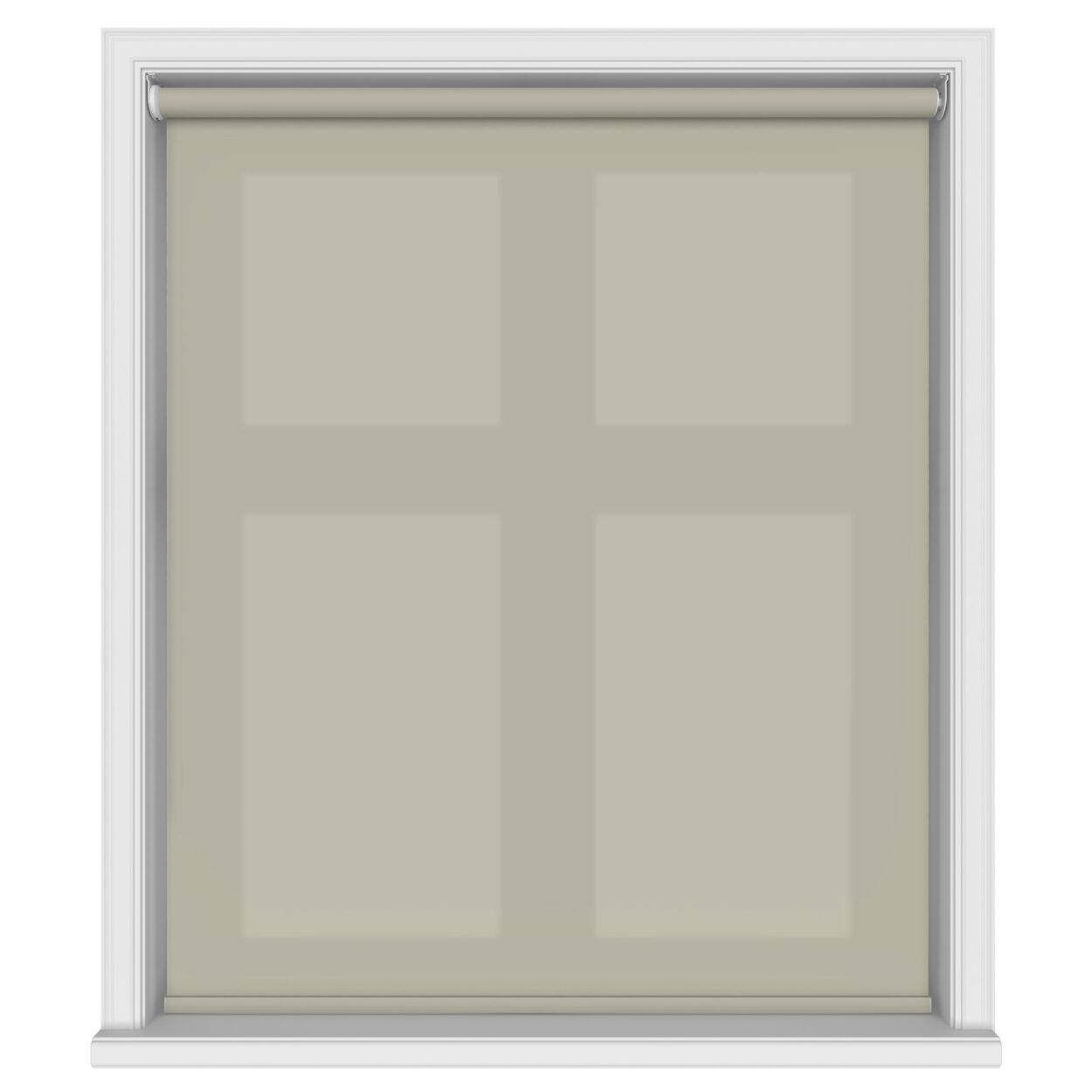 Unicolour Taupe Motorised - Image 2