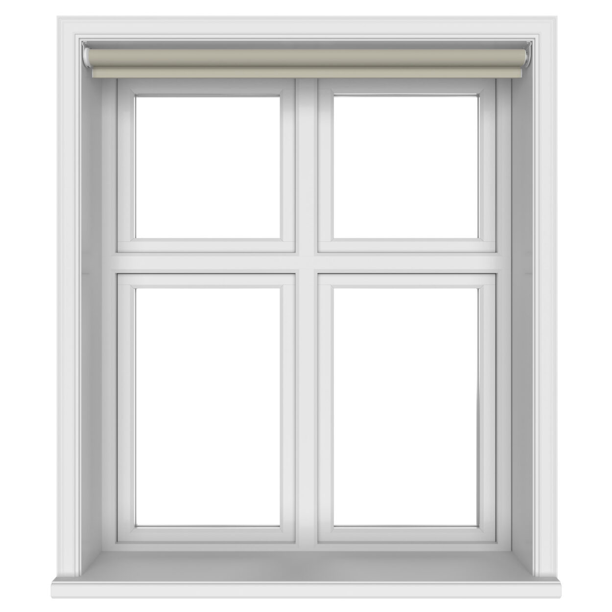 Unicolour Taupe Motorised - Image 3