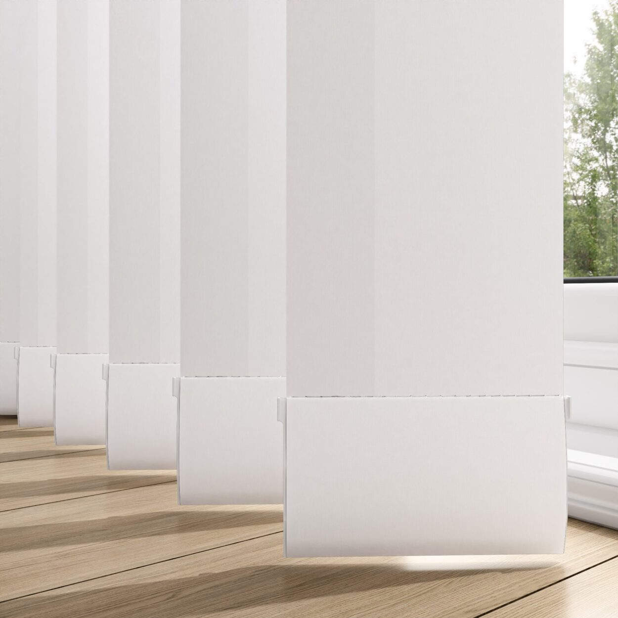 UniColour White 127mm Replacement Slats