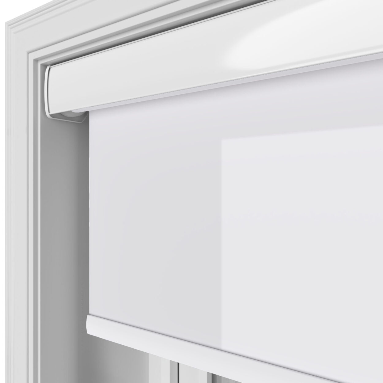 Unicolour White Cassette Motorised - Image 4