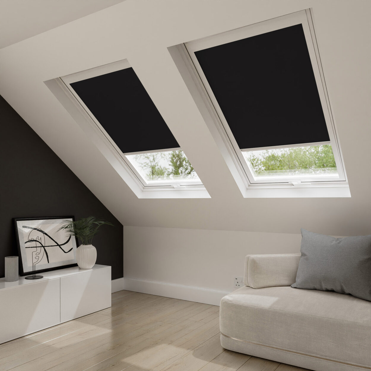 Unilux Black Blind For Dakstra