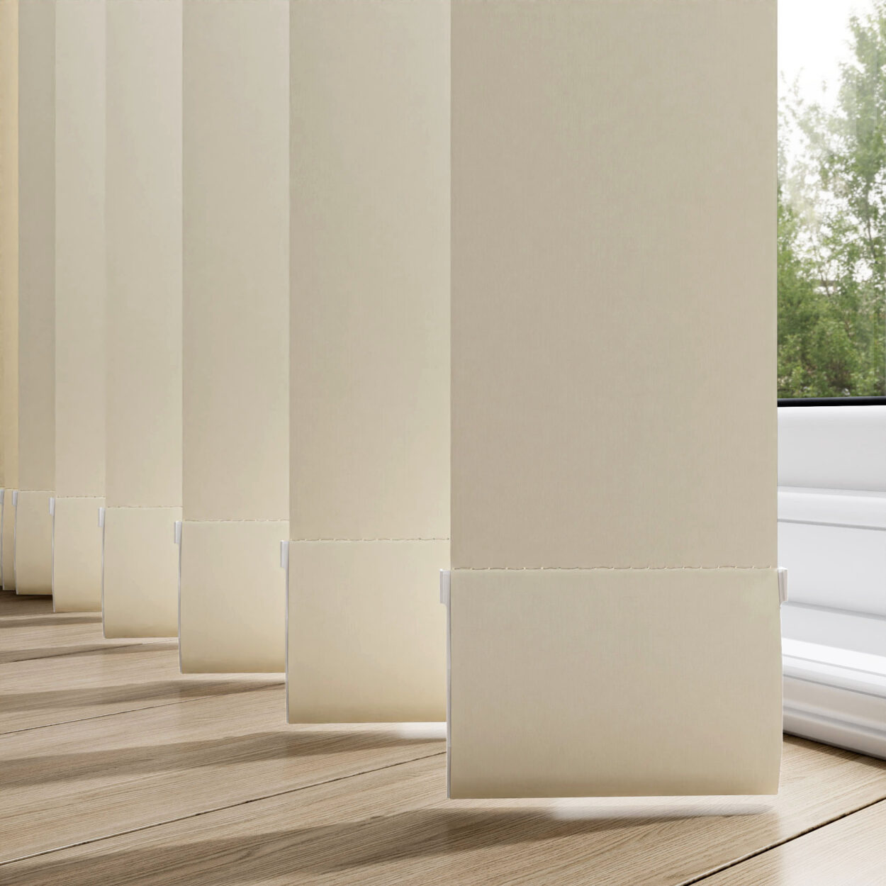 Unishade Beige Replacement Slats