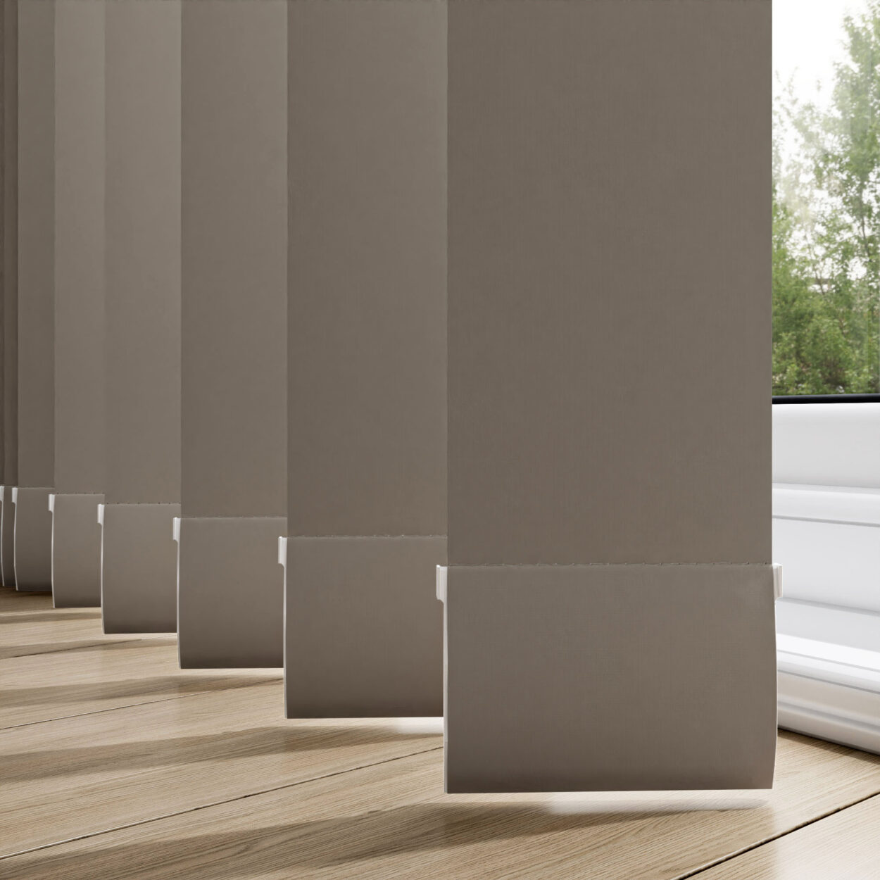 Unishade Chocolate Replacement Slats