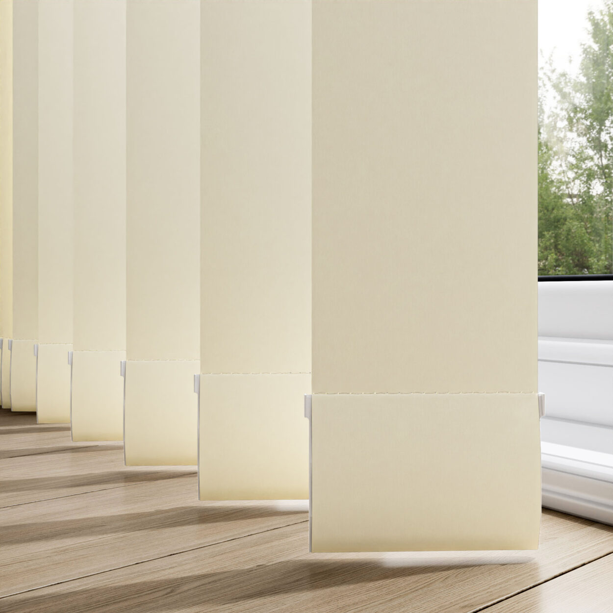 Unishade Cream Replacement Slats