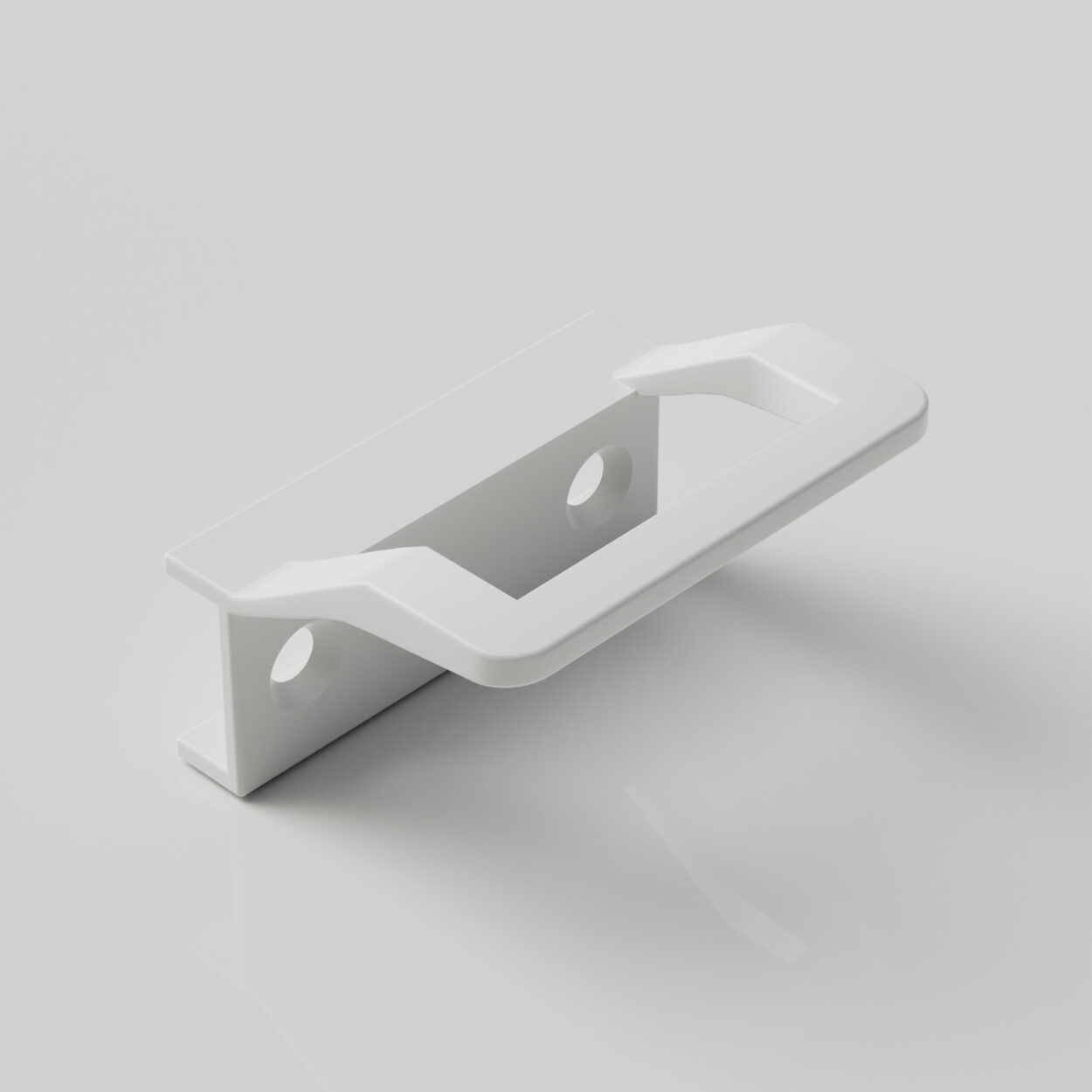 White Perfect Fit Control Handle