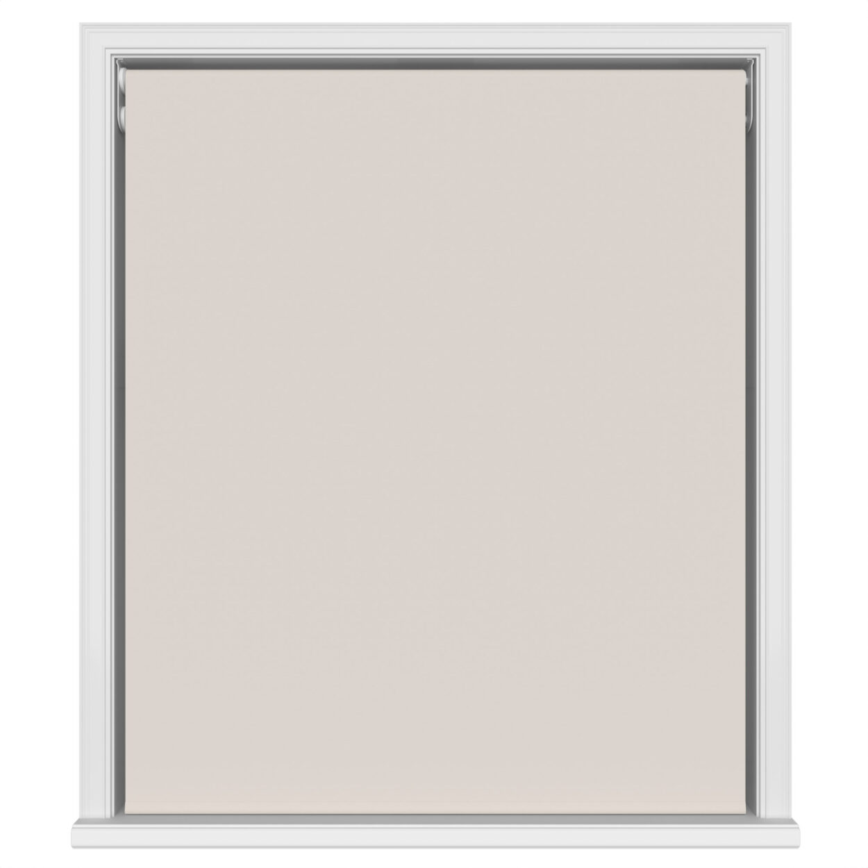Bella Dove Motorised Double Roller Blind - Image 2