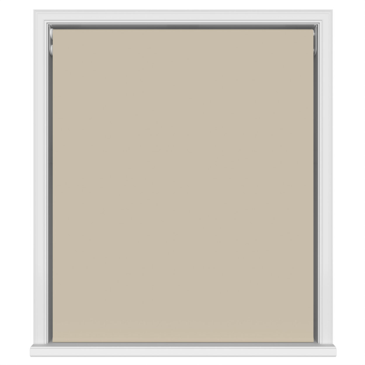 Bella Hessian Motorised Double Roller Blind - Image 2