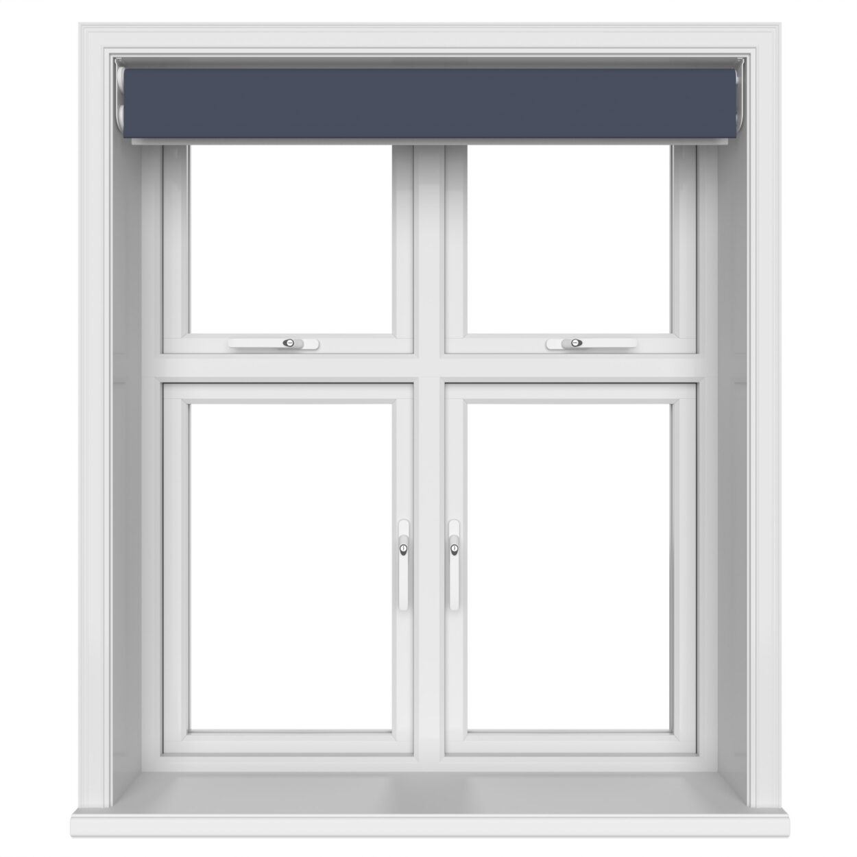 Bella Indigo Motorised Double Roller Blind - Image 6