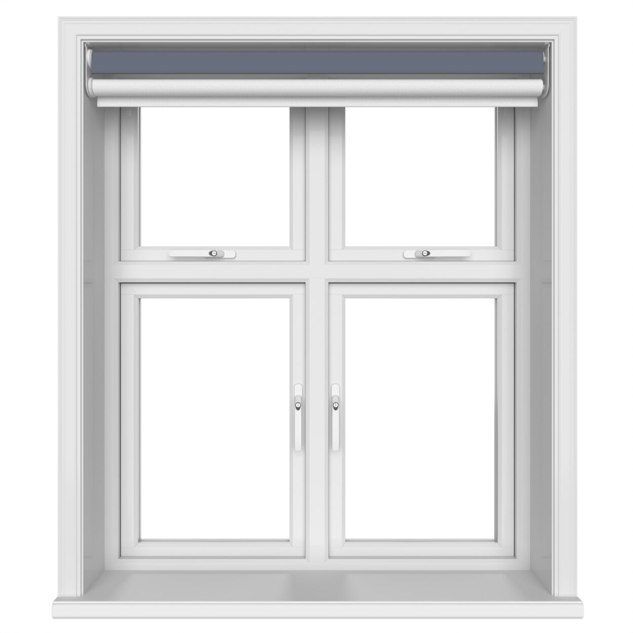 Bella Midnight Motorised Double Roller Blind - Image 5