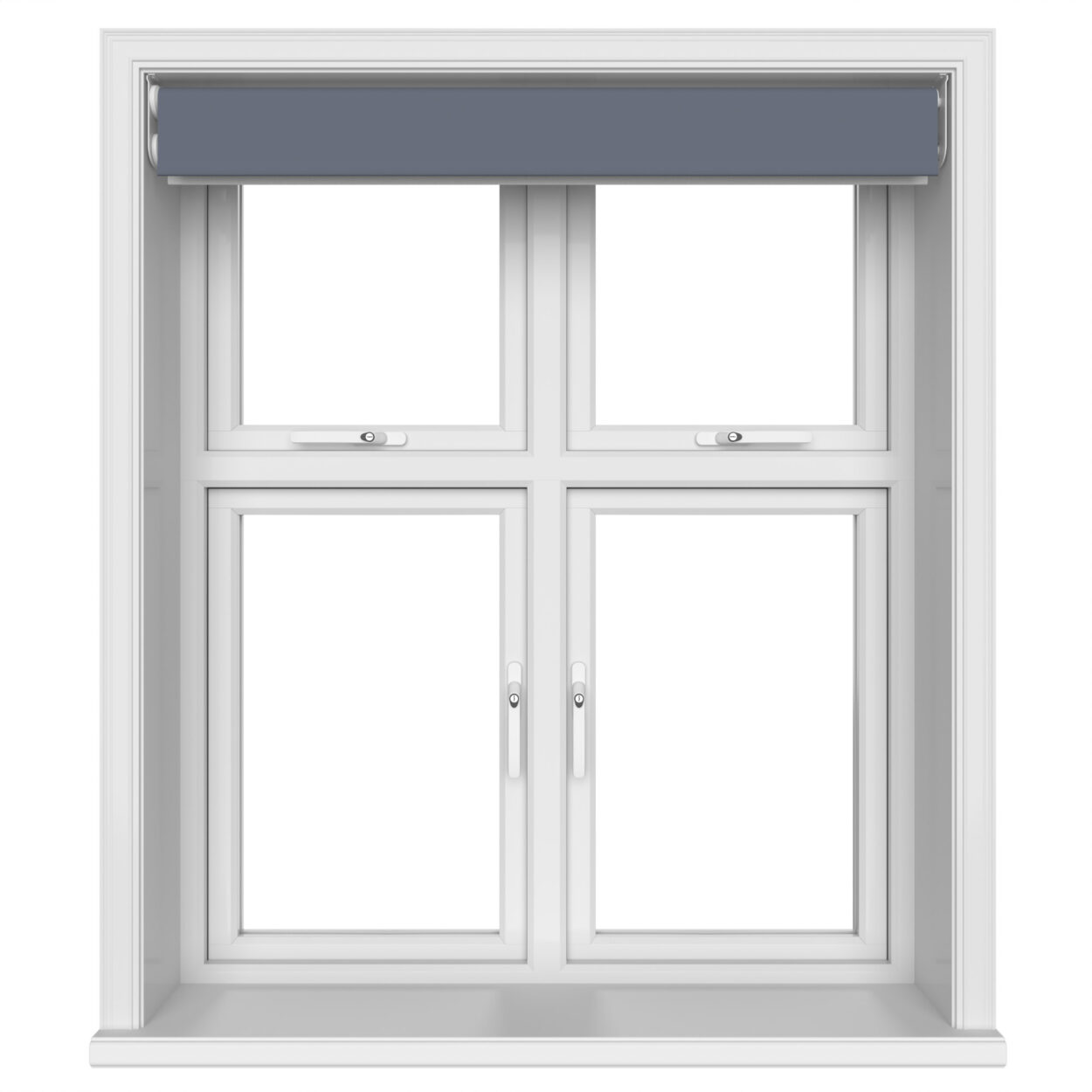 Bella Midnight Motorised Double Roller Blind - Image 6