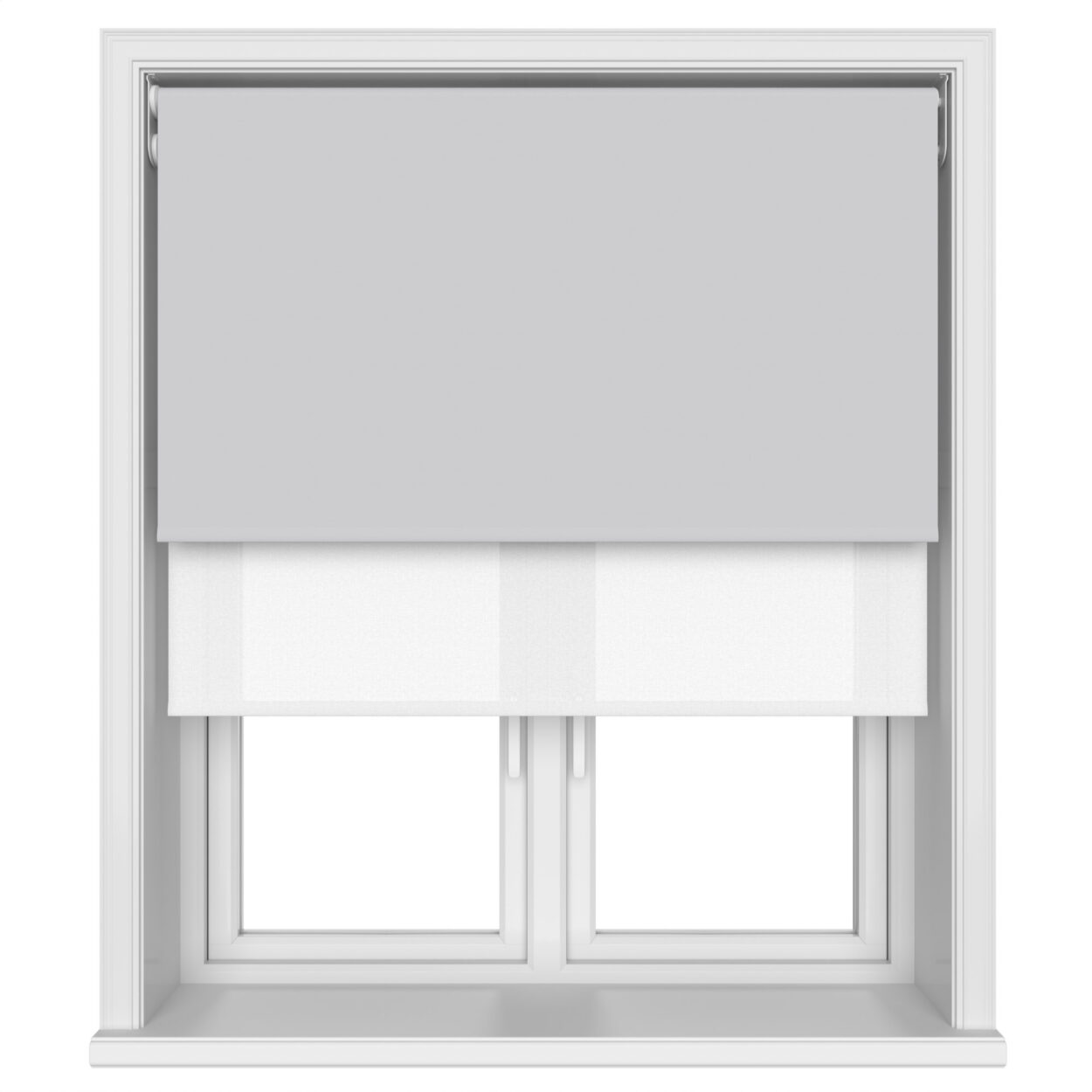 Bella Mineral Motorised Double Roller Blind