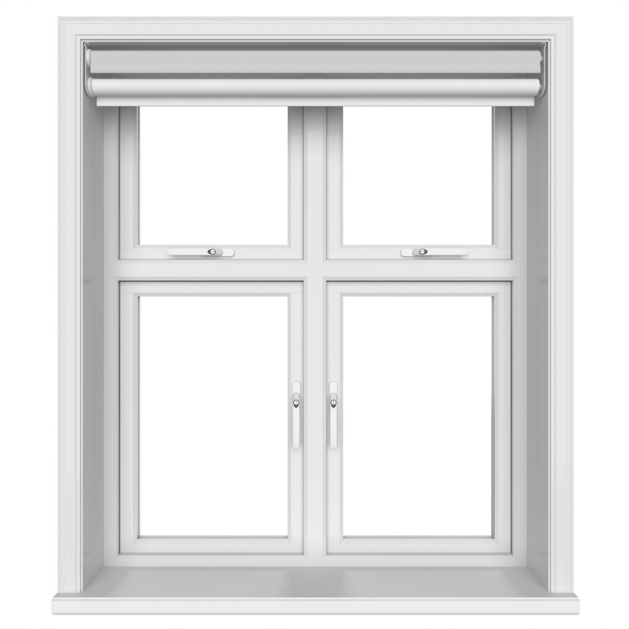 Bella Mineral Motorised Double Roller Blind - Image 5
