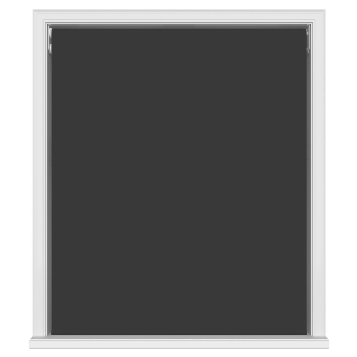 Bella Noir Motorised Double Roller Blind - Image 2