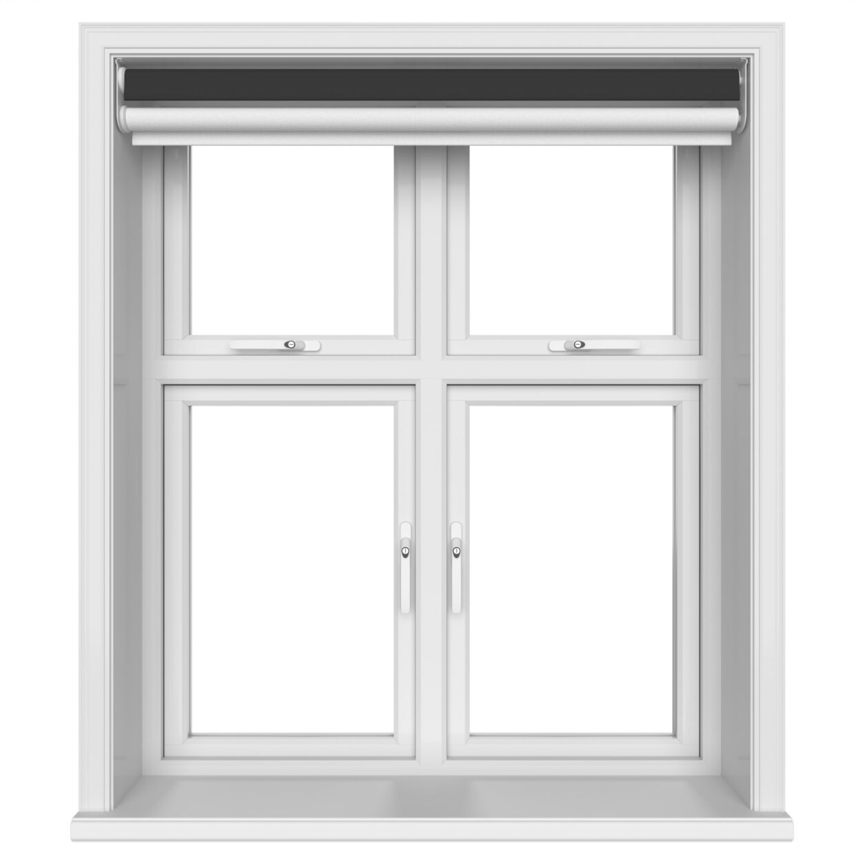Bella Noir Motorised Double Roller Blind - Image 5
