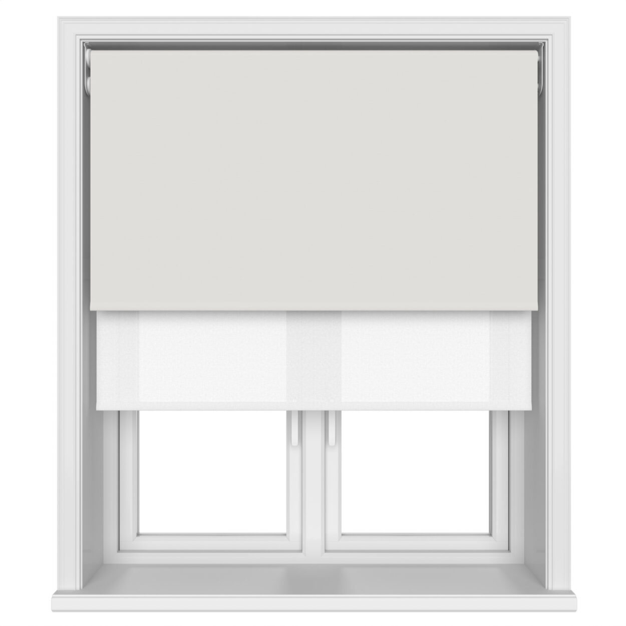Bella Paper Motorised Double Roller Blind - Image 4