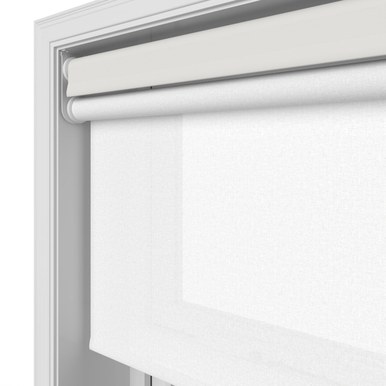 Bella Paper Motorised Double Roller Blind - Image 7