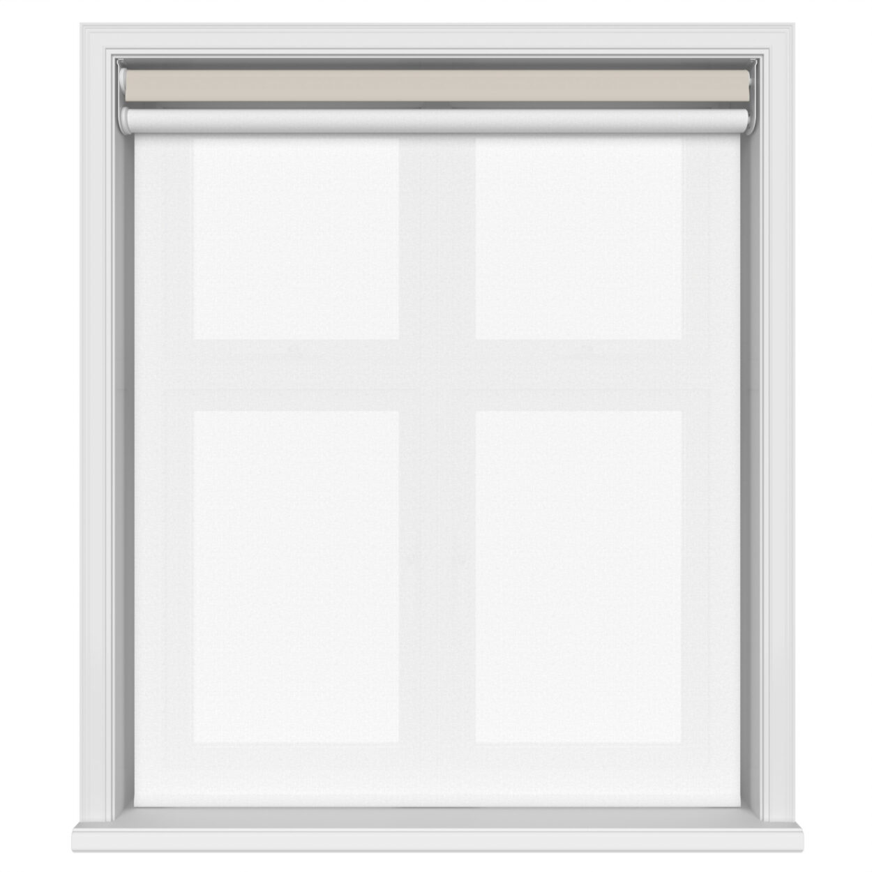 Bella Placid Motorised Double Roller Blind - Image 3
