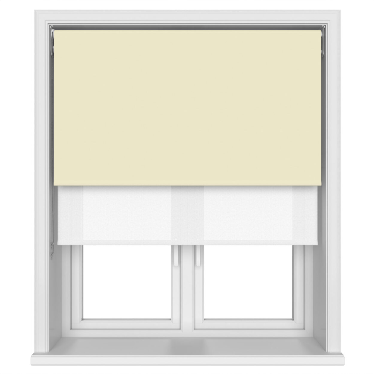 Bella Butter Double Roller Blind
