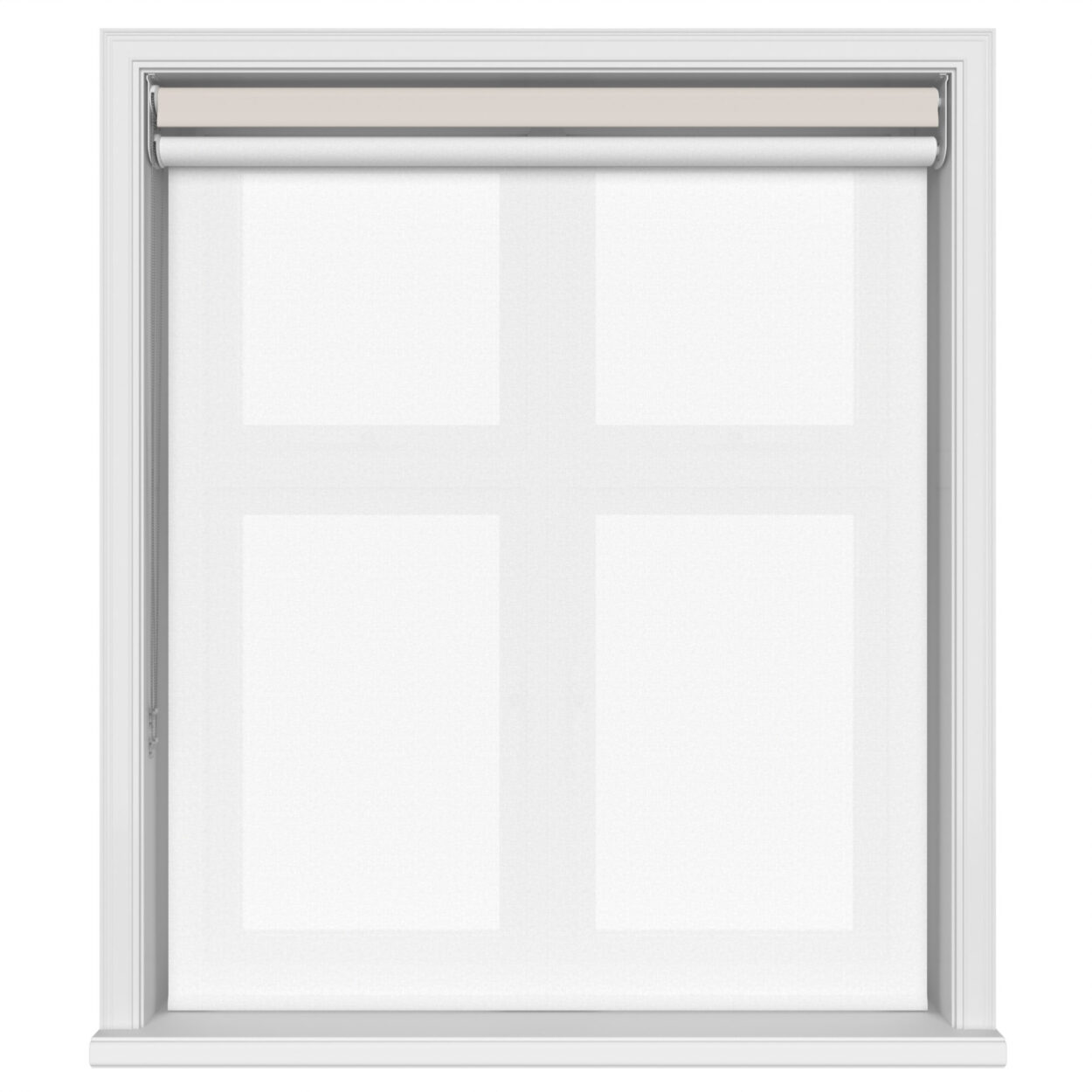 Bella Dove Double Roller Blind - Image 3