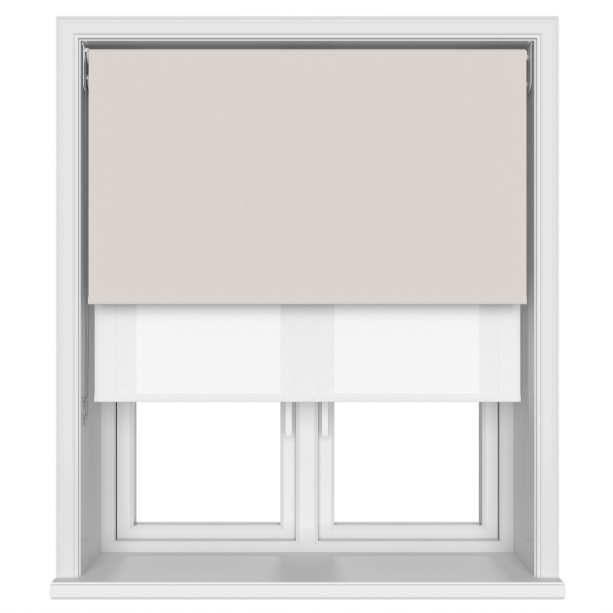 Bella Dove Double Roller Blind