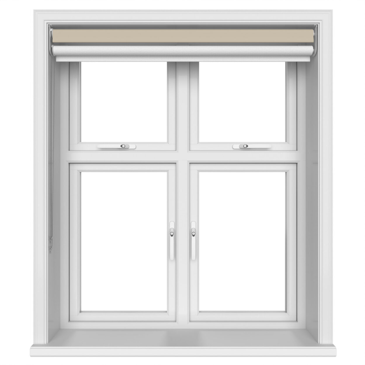 Bella Hessian Double Roller Blind - Image 4