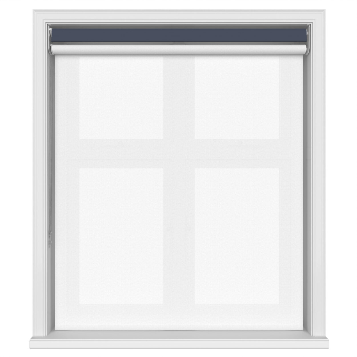 Bella Indigo Double Roller Blind - Image 3