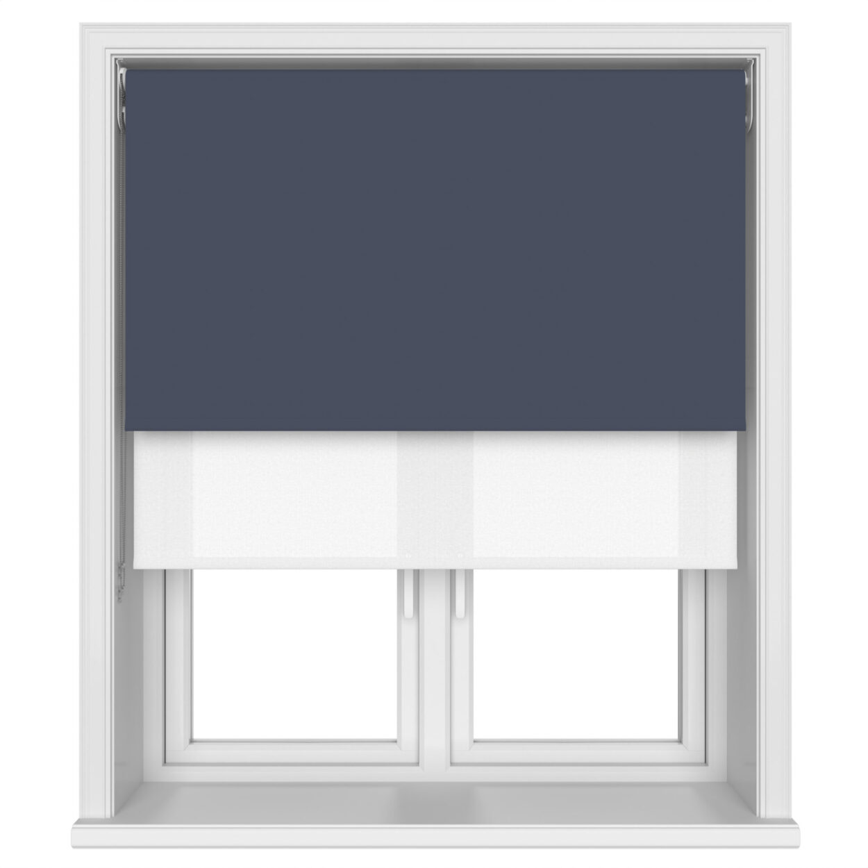 Bella Indigo Double Roller Blind