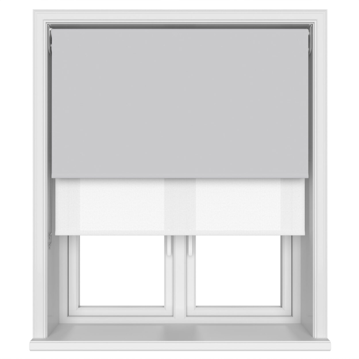 Bella Vellum Double Roller Blind