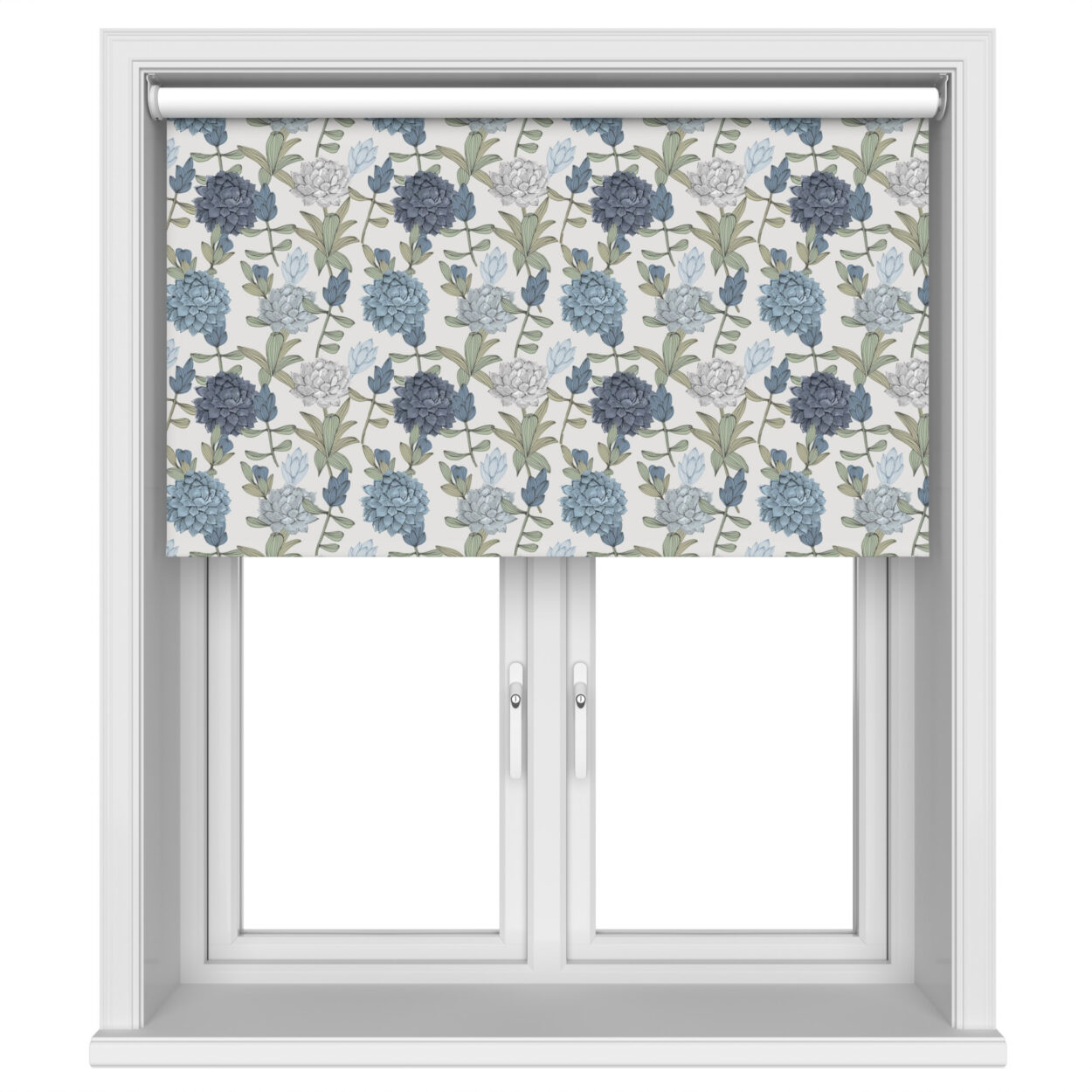 Dahlia Blue Blackout Motorised