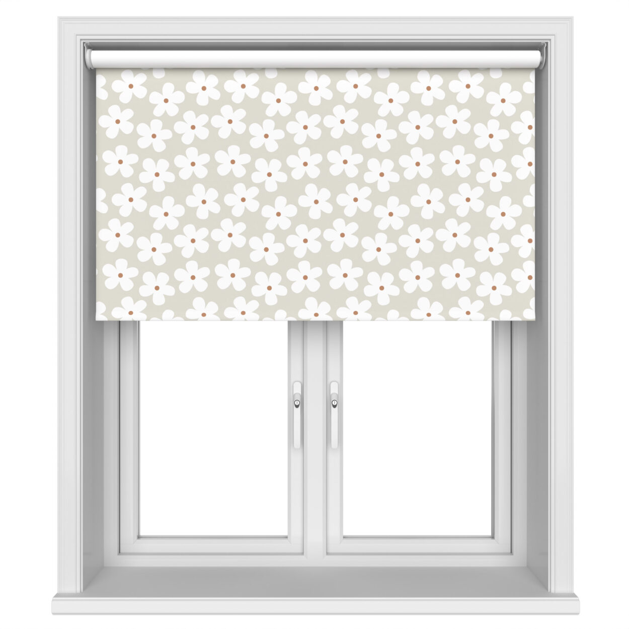 Daisy Linen Blackout Motorised