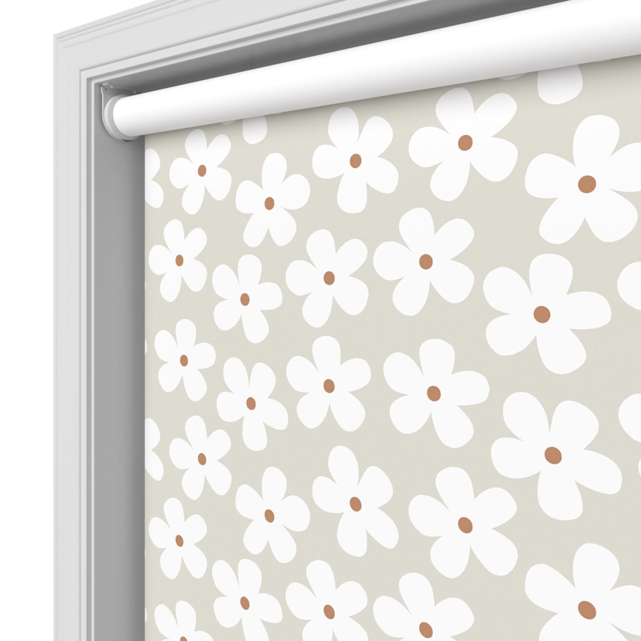 Daisy Linen Blackout Motorised - Image 4