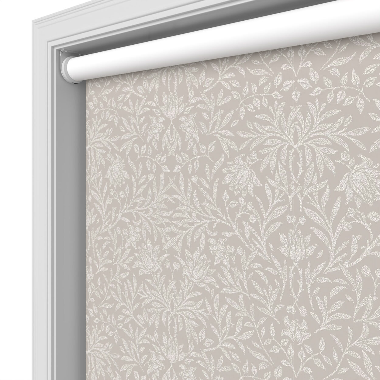 Florence Tapestry Beige Blackout Motorised - Image 4