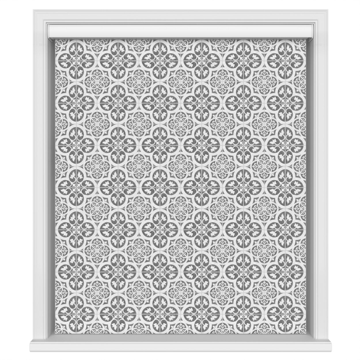 Mosaic Monochrome Blackout Cassette Motorised - Image 2