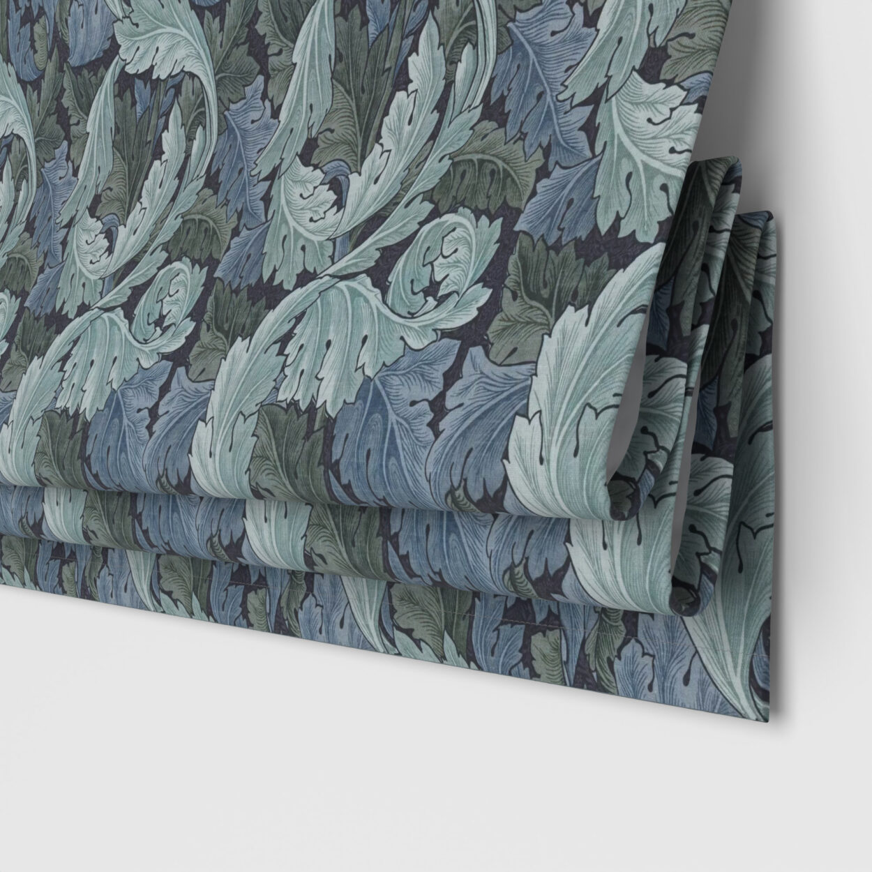 William Morris At Home Acanthus Indigo Motorised