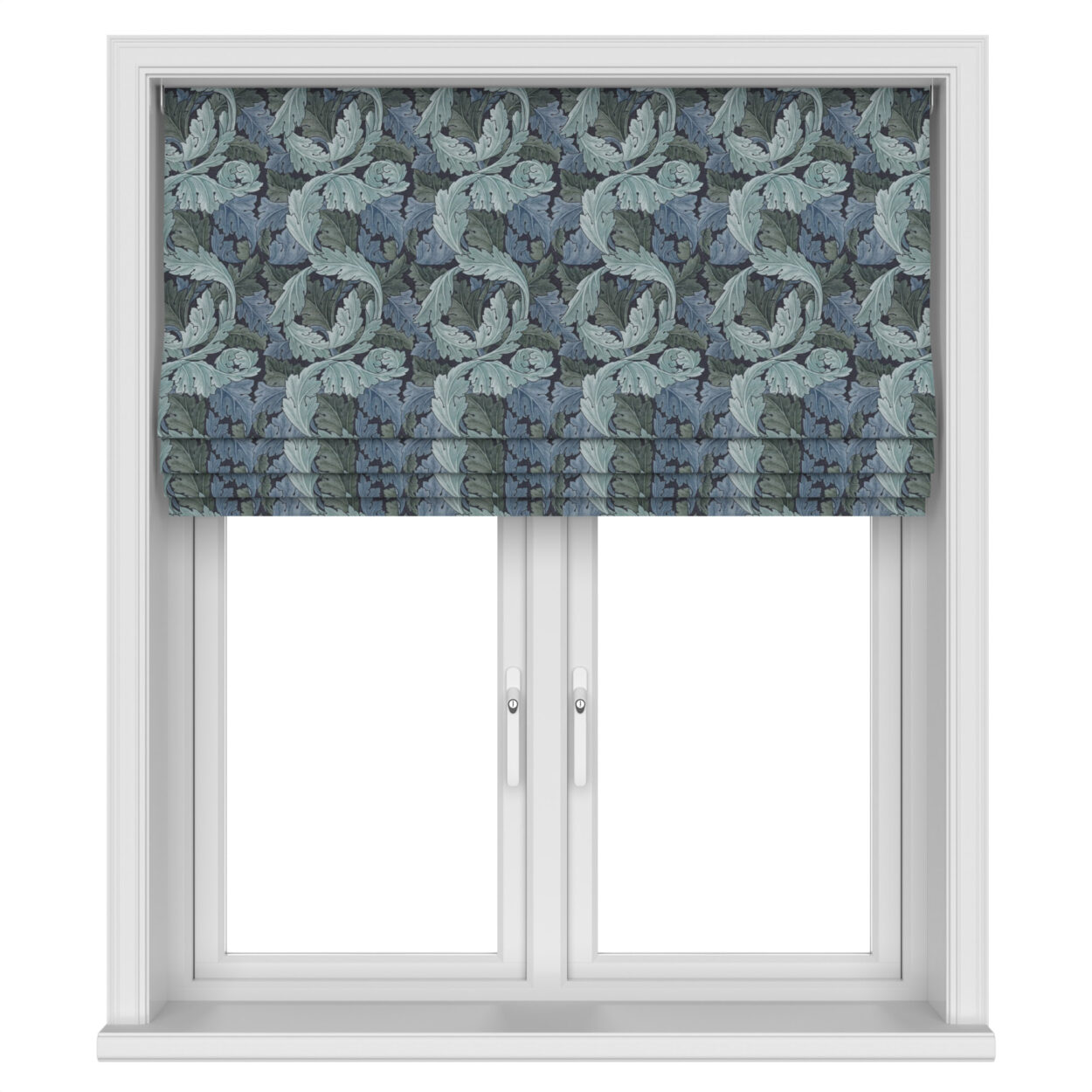 William Morris At Home Acanthus Indigo Motorised - Image 4