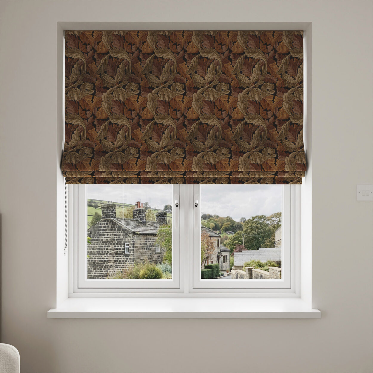 William Morris At Home Acanthus Velvet Acorn