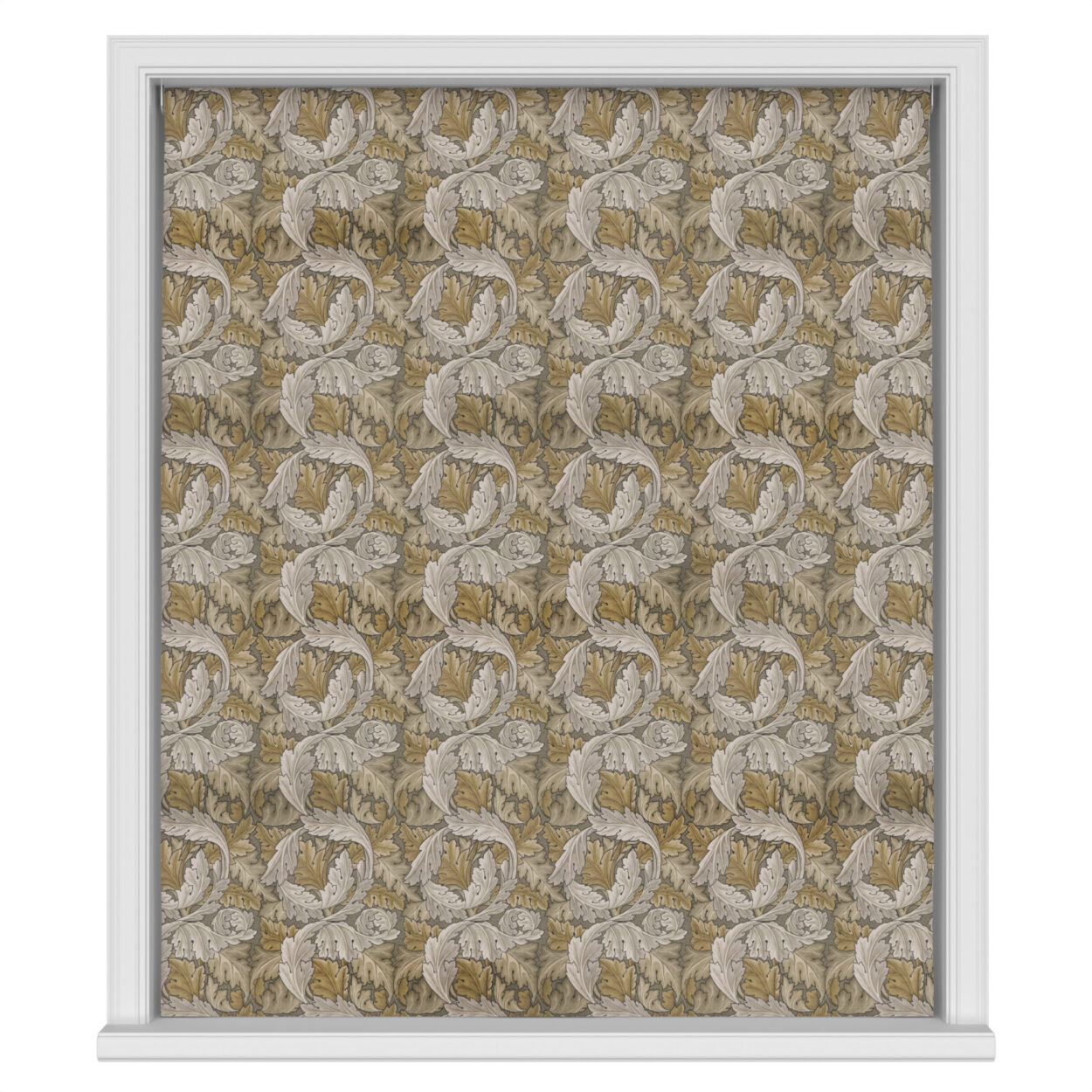 William Morris At Home Acanthus Velvet Flint Motorised - Image 2