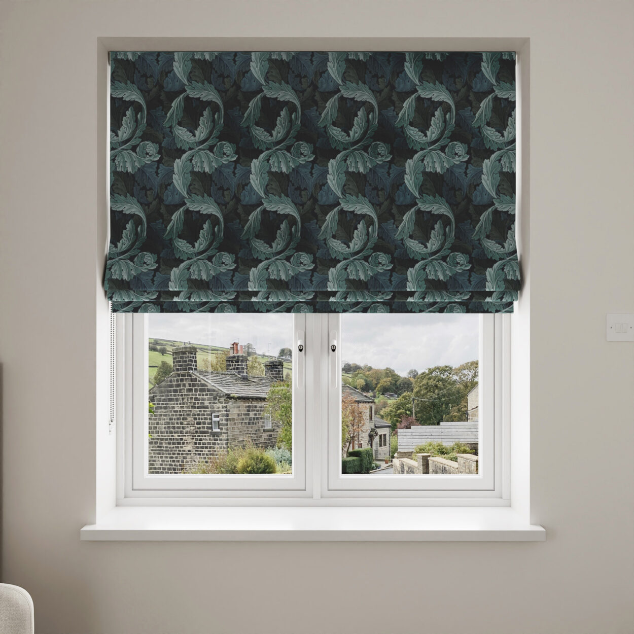 William Morris At Home Acanthus Velvet Indigo